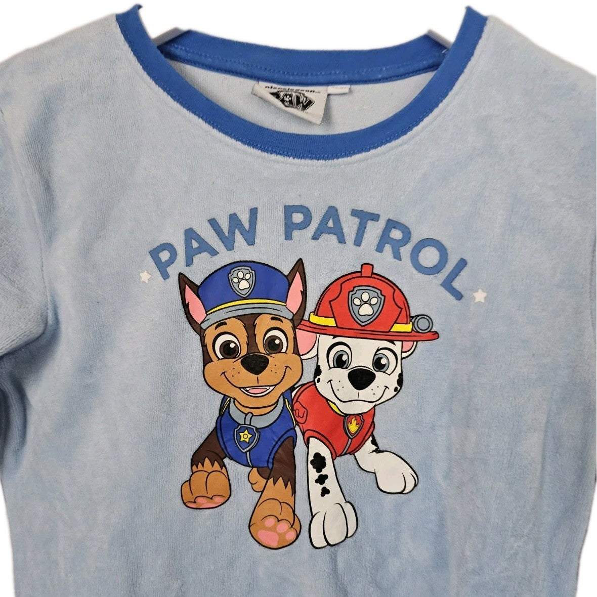 EK8999 Jungen Schlafanzug von Paw Patrol, blau, Gr.122/1282