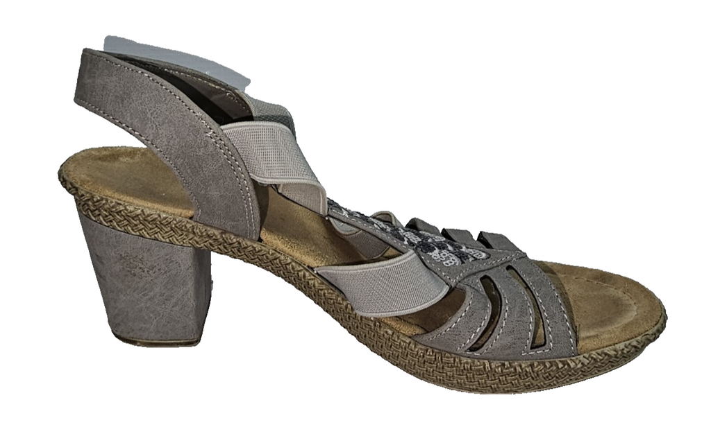ES766 Damen Pumps von Rieker, Grau, Gr. 391