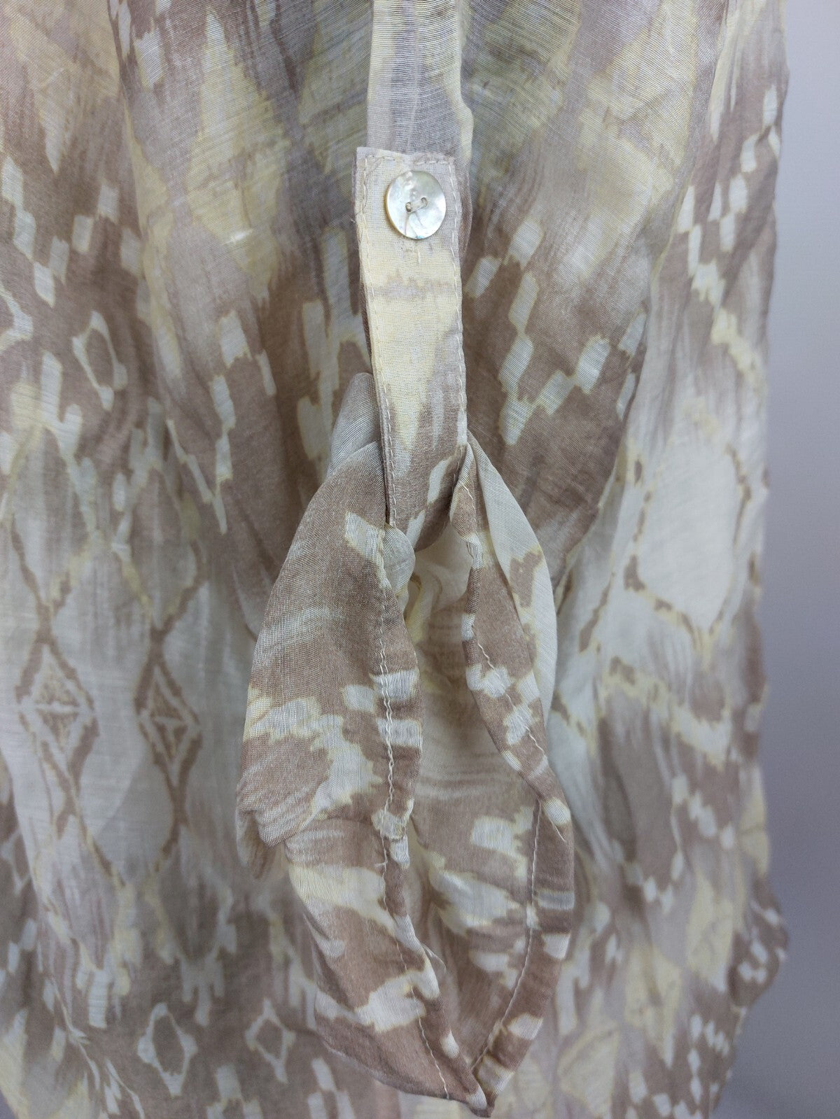 EK4678 Damen Bluse von Laura Torelli, beige, Gr. 483