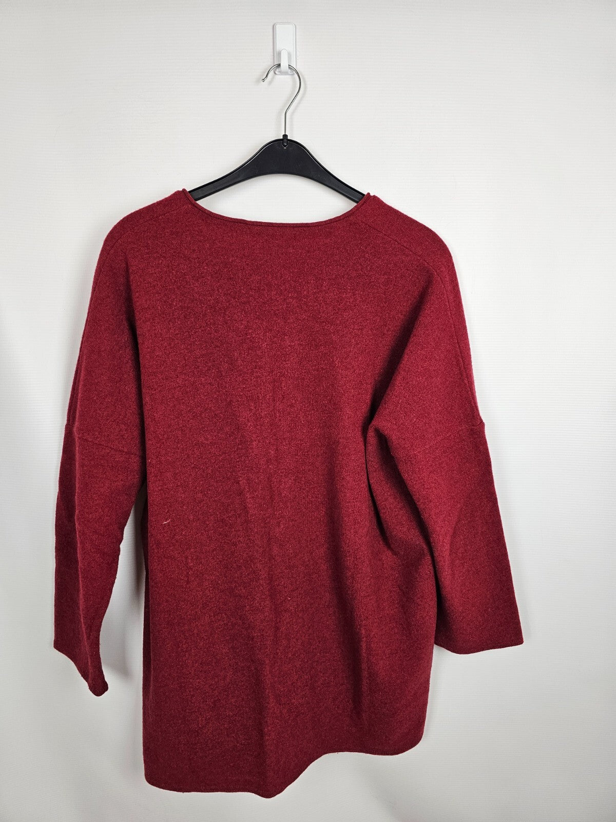 EK6552 Damen Strickjacke von Naturalmente, rot, Gr.36-403