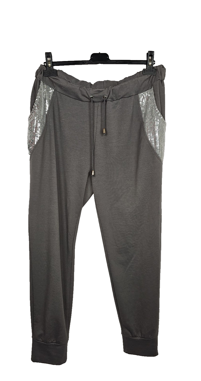 EK7397 Damen Jogginghose von Laura Kent, Grau, Gr.480