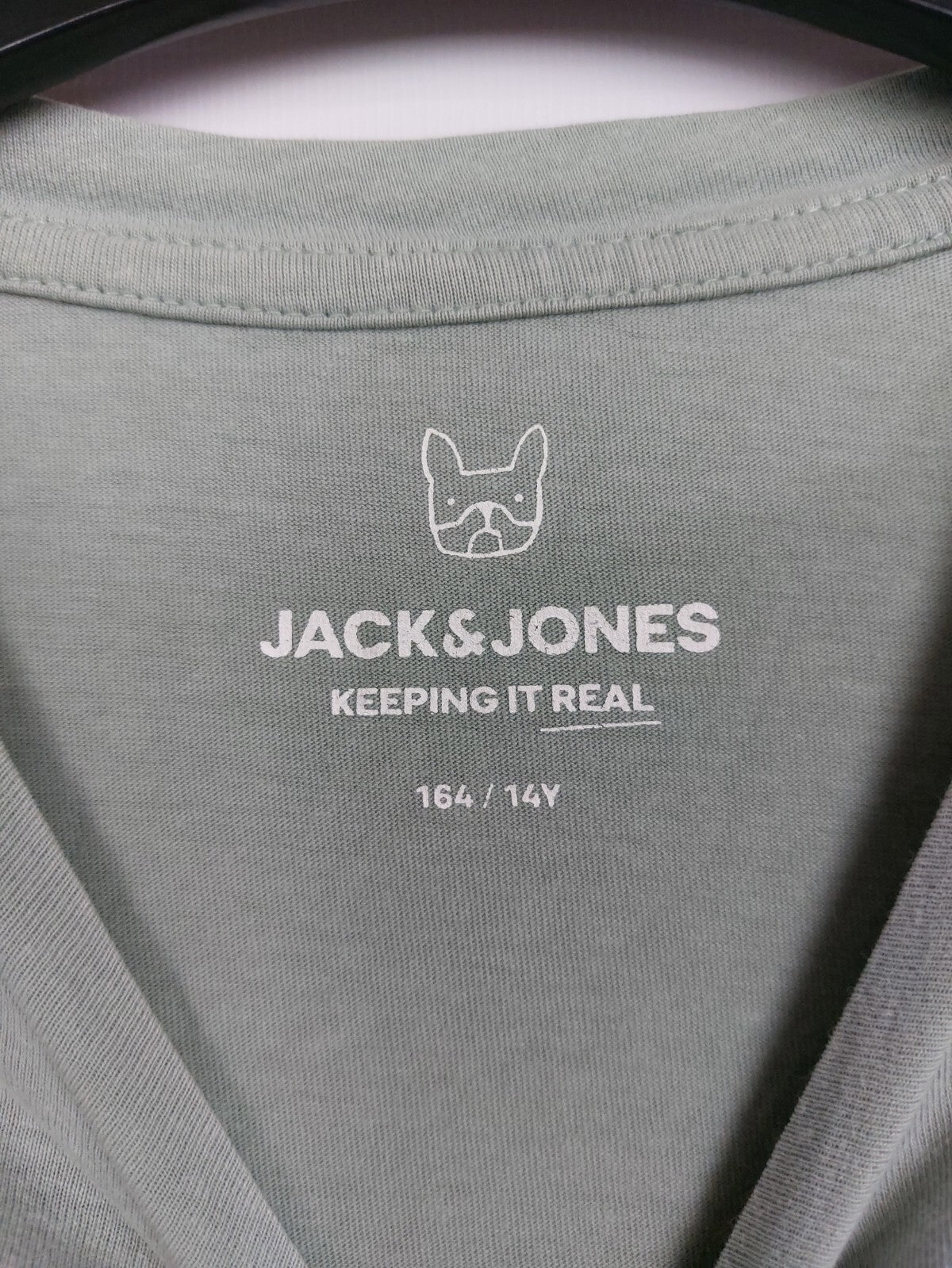 EK4561 Jungen T-Shirt von Jack&Jones, grün, Gr.1642