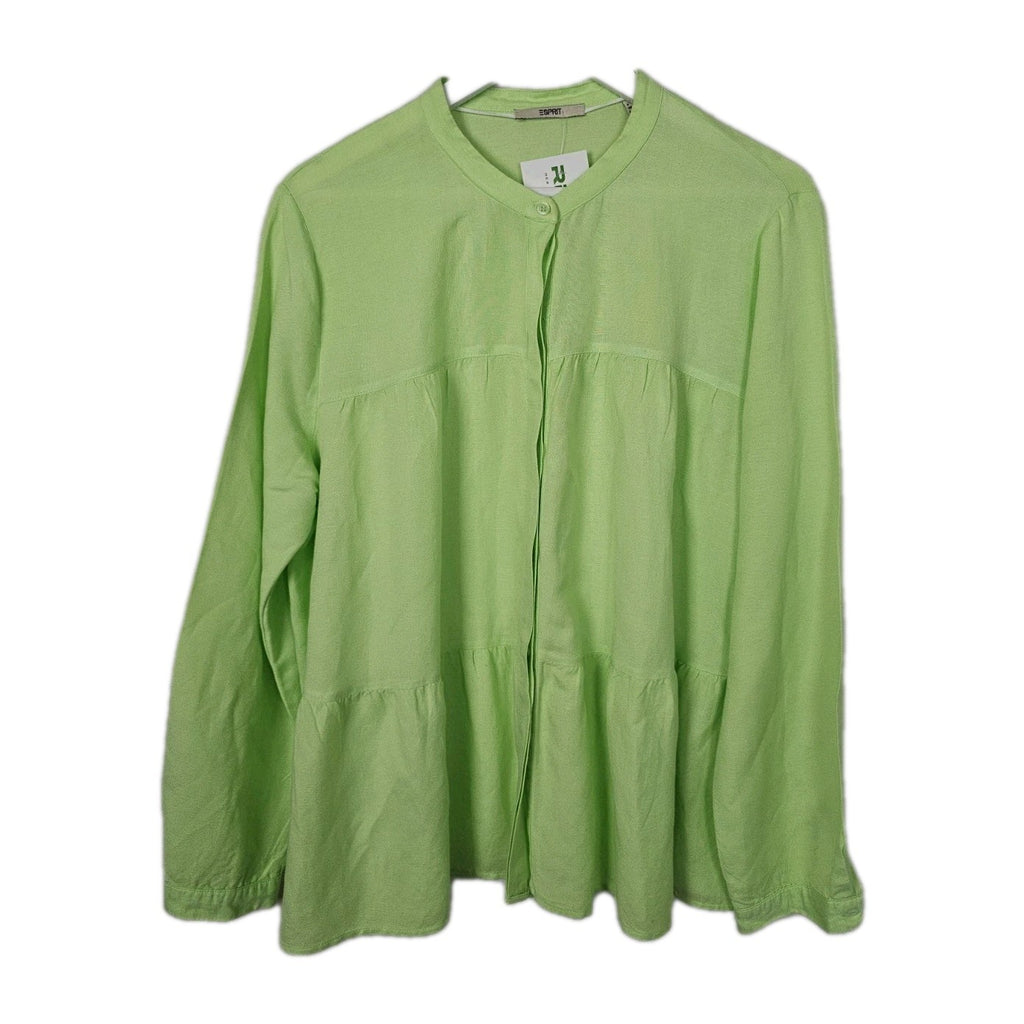 EK8825 Damen Bluse von Esprit, Grün, Gr. XLwie neu0