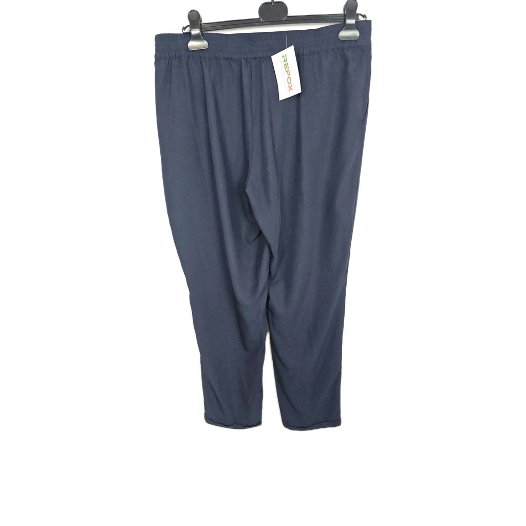 EK11106 Damen Hose S.Oliver Gr.XL Blau Hosenbund 40cm1