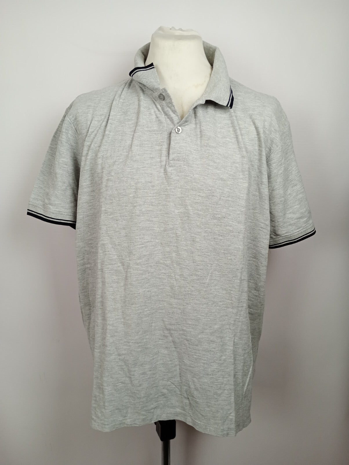 EK5255 Herren Polo von Identic, grau, Gr. XXL0