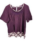 EK9880 Damen T-Shirt Sheego Gr.M Lila0