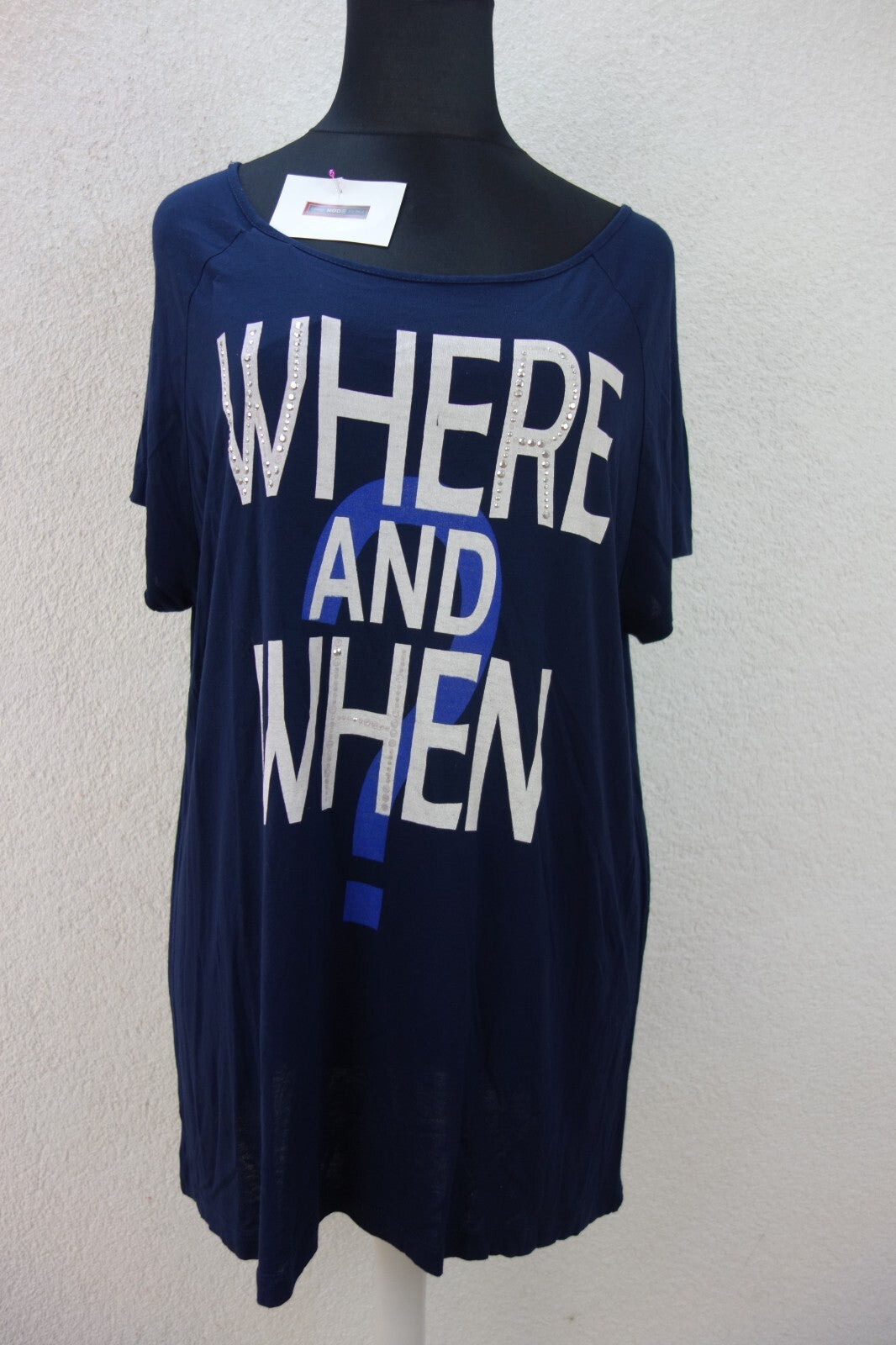 EK2457 Damen T-Shirt, dunkelblau, Gr. XL0