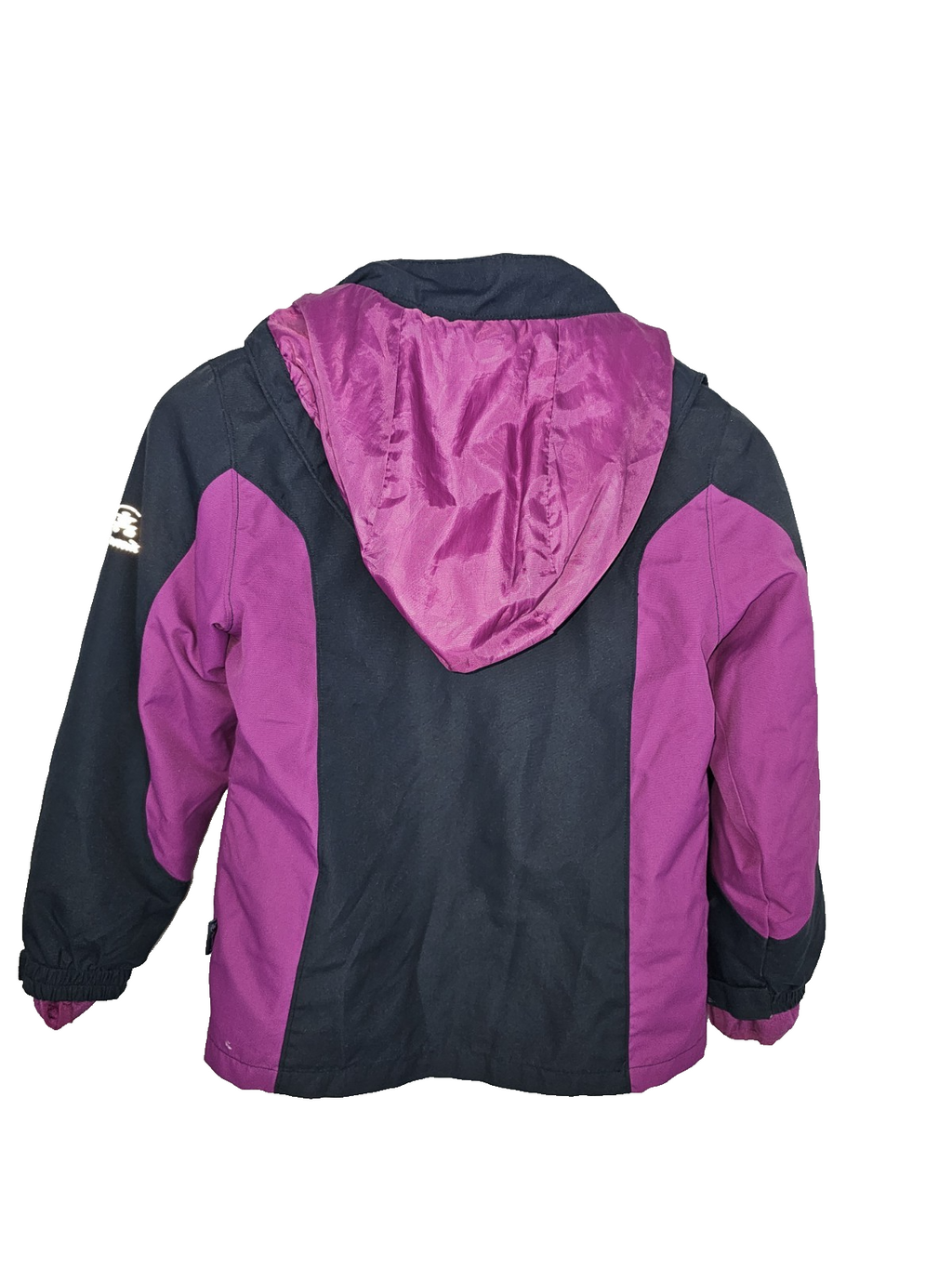 EK7672 Mädchen 2 Teilige Jacke von Kamik, Schwarz/Pink, Gr.1405