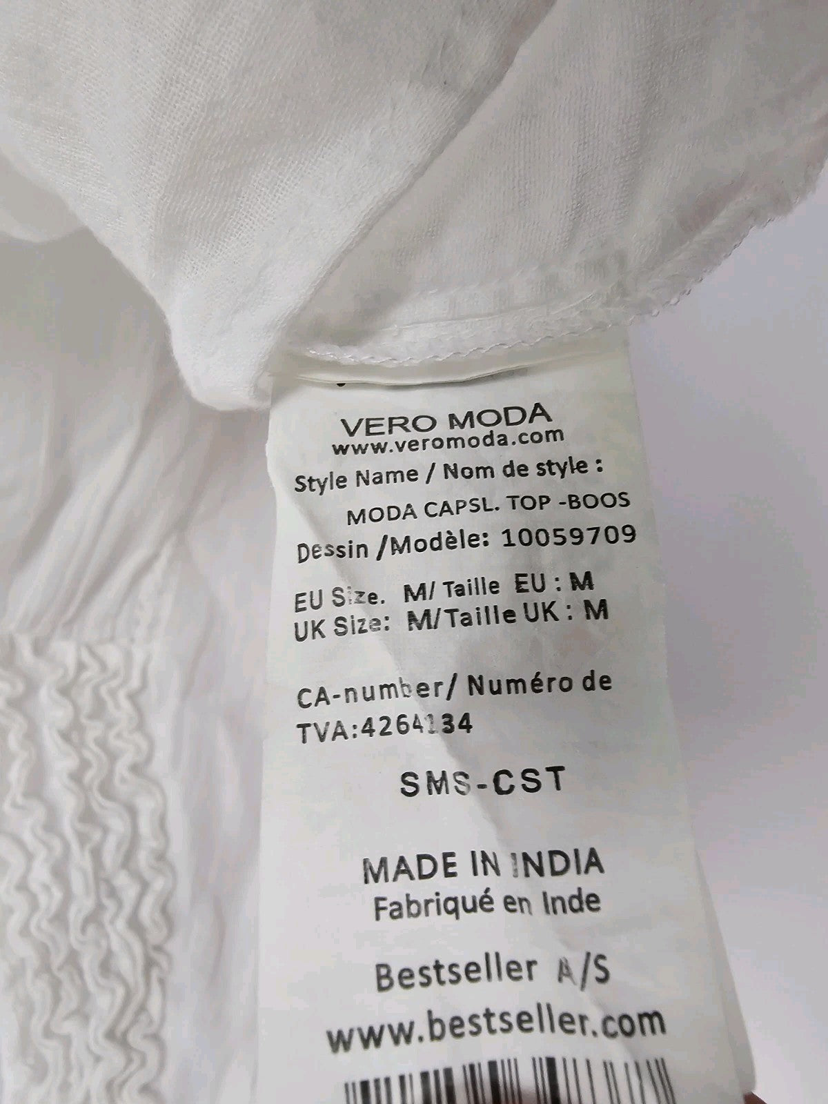 EK9243 Damen Bluse von Vero Moda, Weiß, Gr. M2