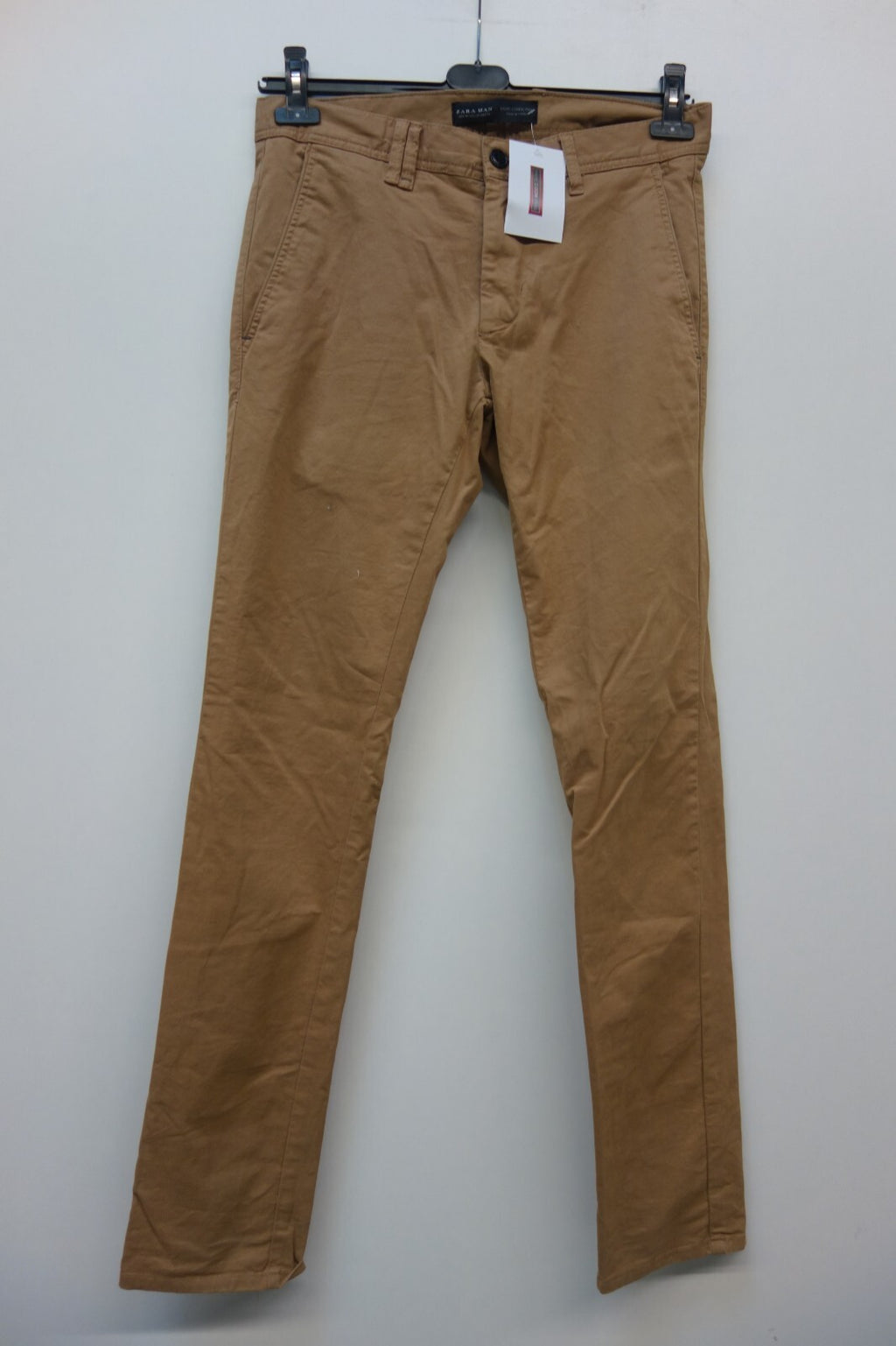 EK2907 Herren Hose von Zara, braun, Gr. 400