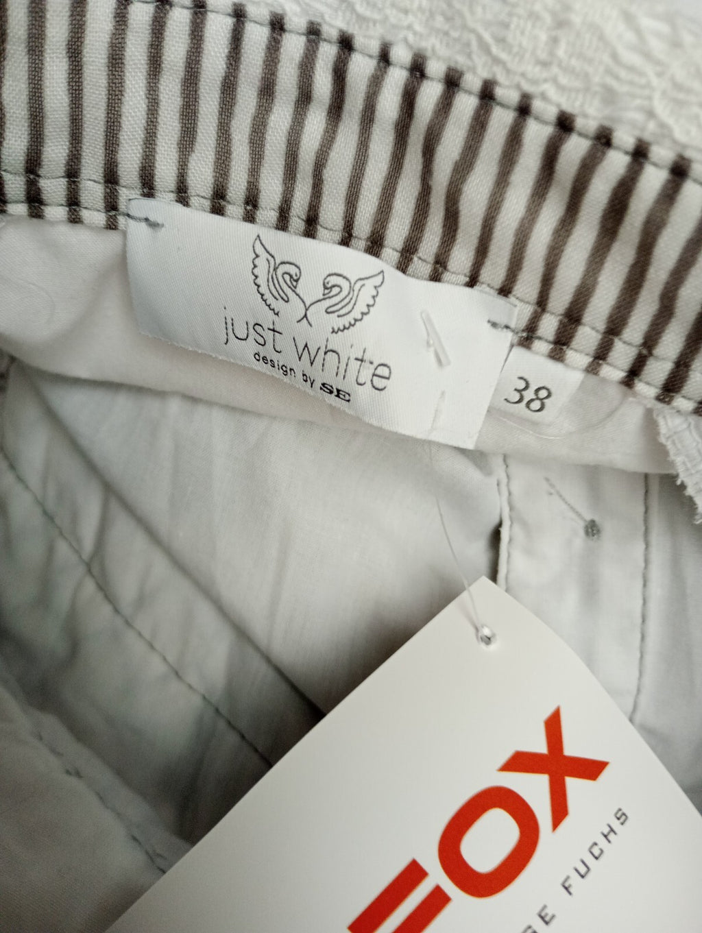EK3987 Damen Bluse von Just white, weiß, Gr. 387