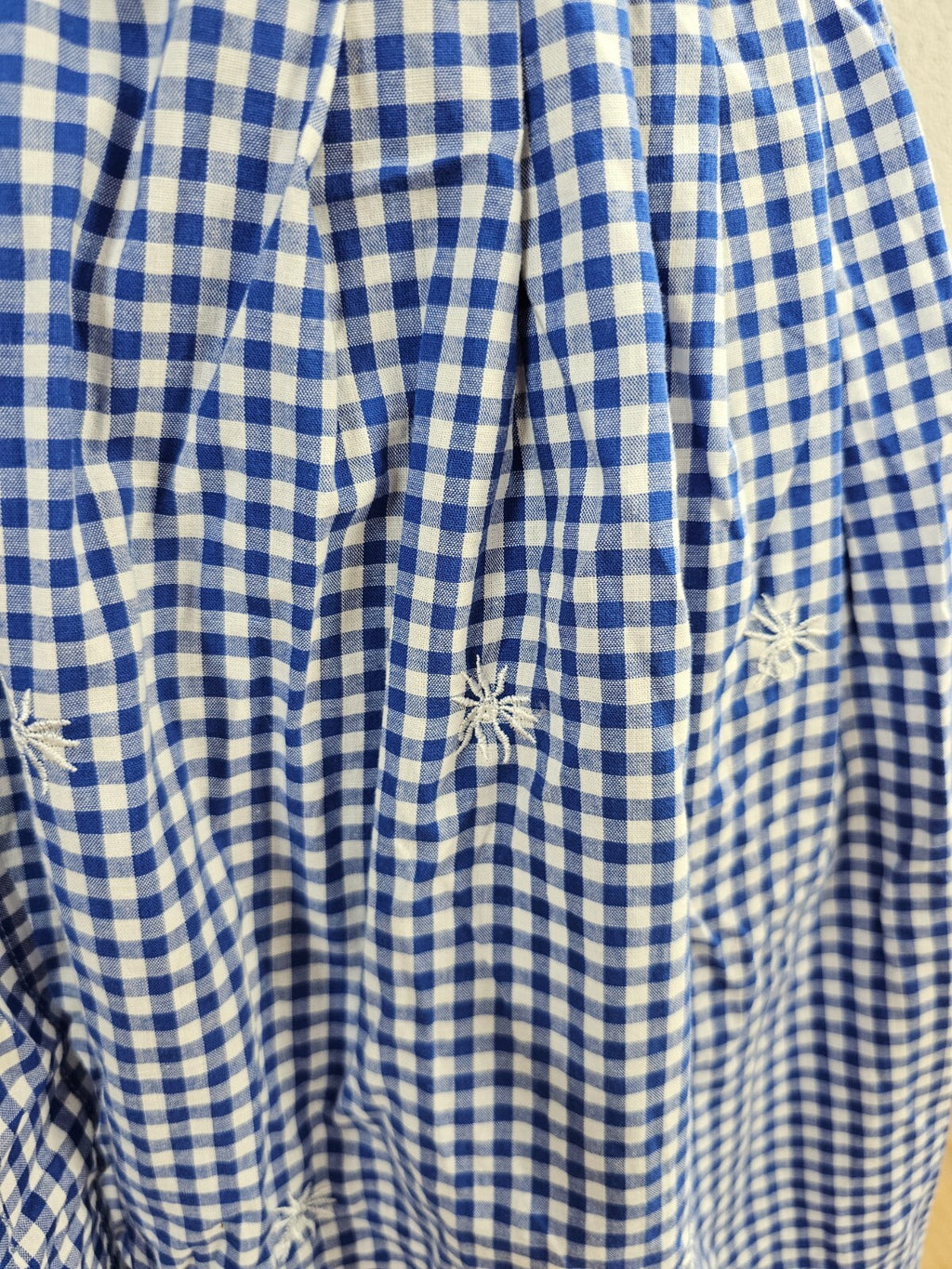 EK5674 Damen Dirndl von NKD, braun/blau/weiß, Gr. 444