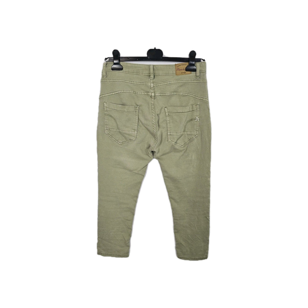 EK11125 Damen Hose Place Du Jour Gr.M Oliv Grün Hosenbund 38cm2