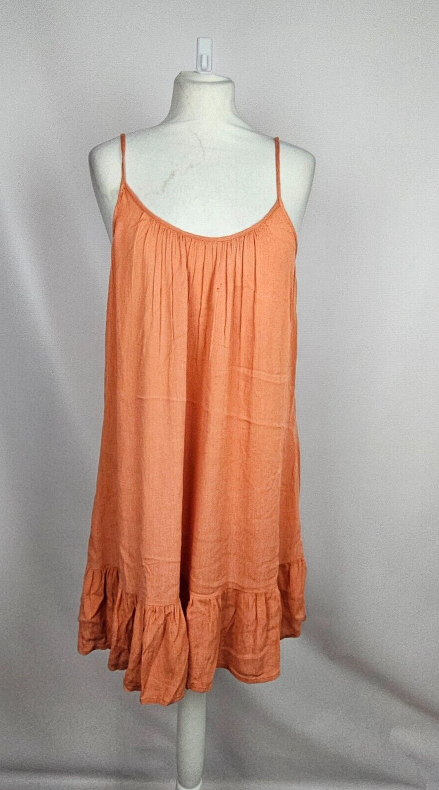 EK6434 Damen Kleid von Shiwi, orange, Gr.M0
