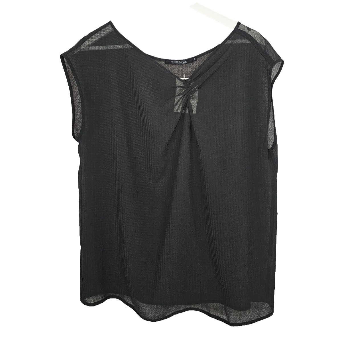 EK8395 Damen Bluse von Votremode, Schwarz, Gr. 440