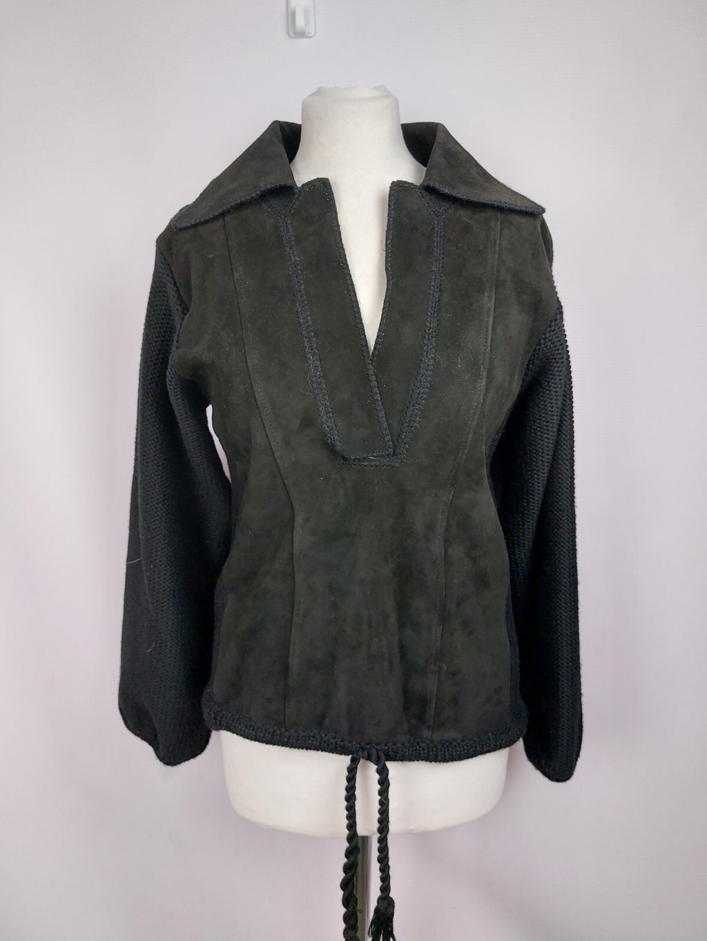 EK2356 Damen Pullover von Gill Mod, schwarz, Gr. S/M0