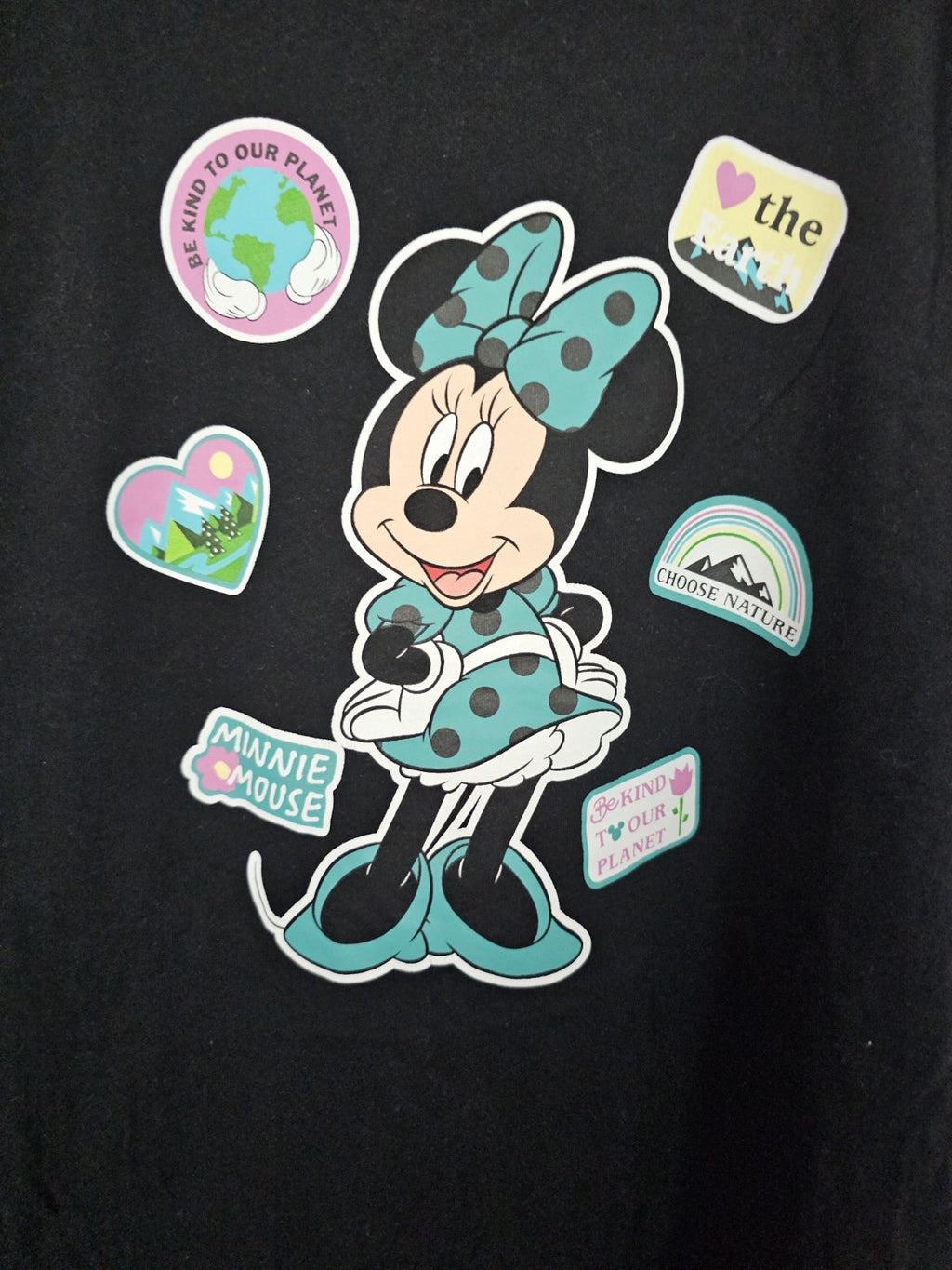 EK8891 Damen T-Shirt von Disney,  Schwarz, Gr. S1