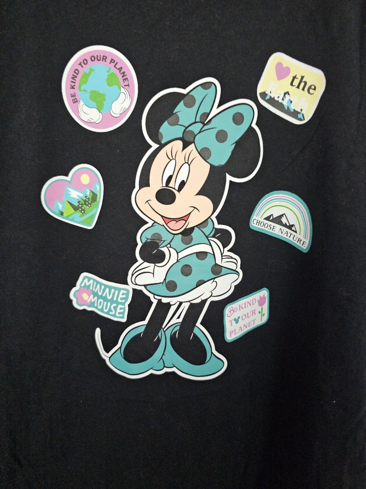EK8891 Damen T-Shirt von Disney,  Schwarz, Gr. S1