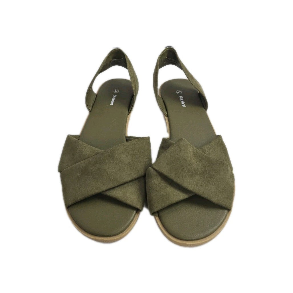 ES170 Damen Schuhe Graceland Gr.42 Oliv Grün0