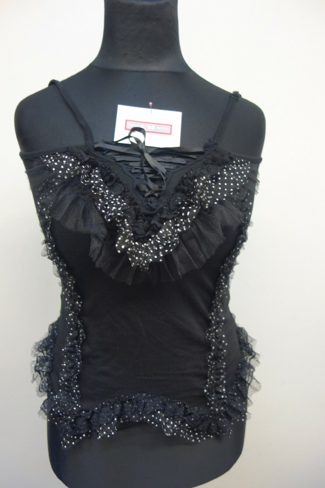 EK0322Poizen Industries Top schwarz  Gr S0