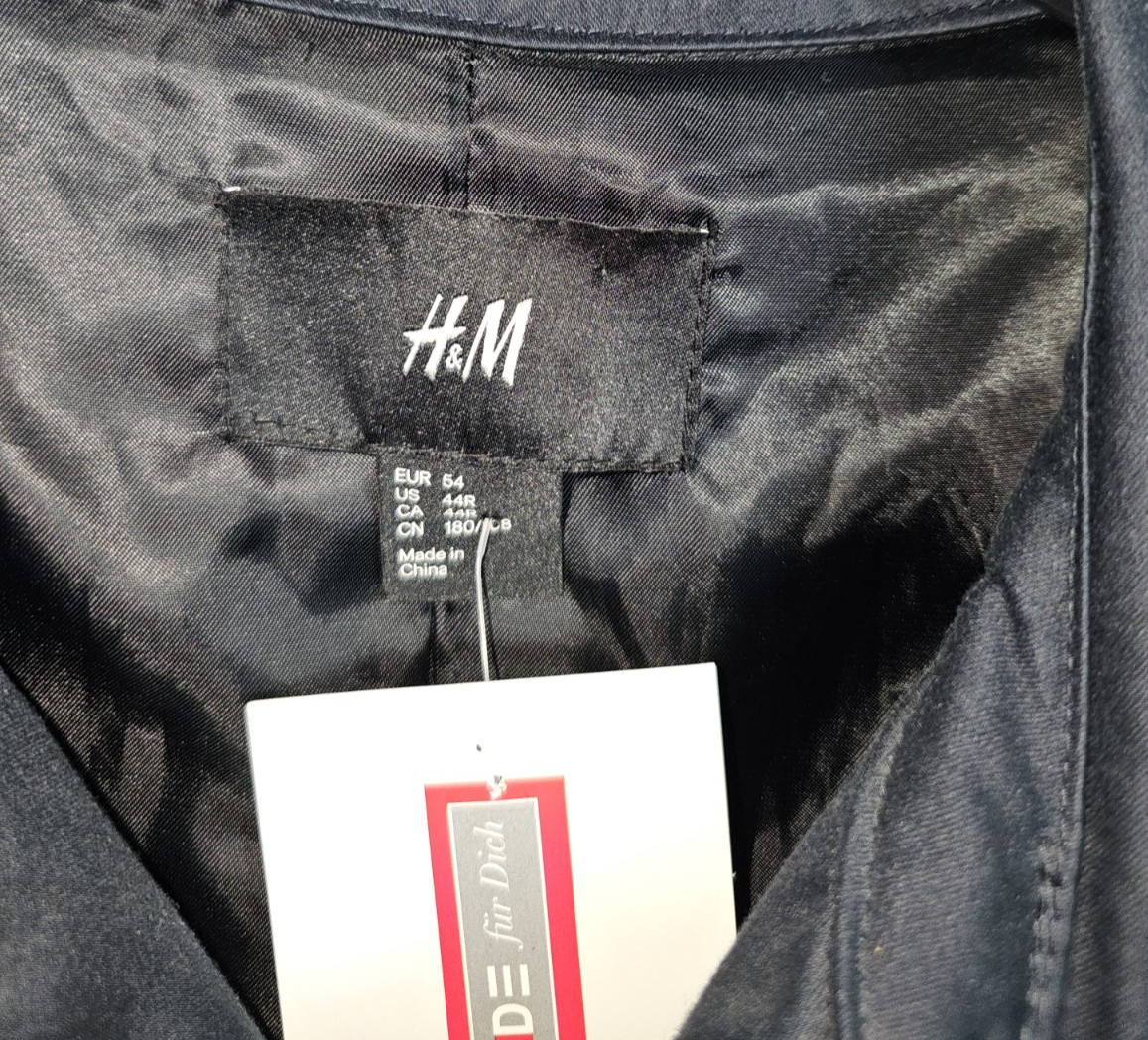 EK7711 Herren Jacke von H&M, dunkelblau, Gr.542