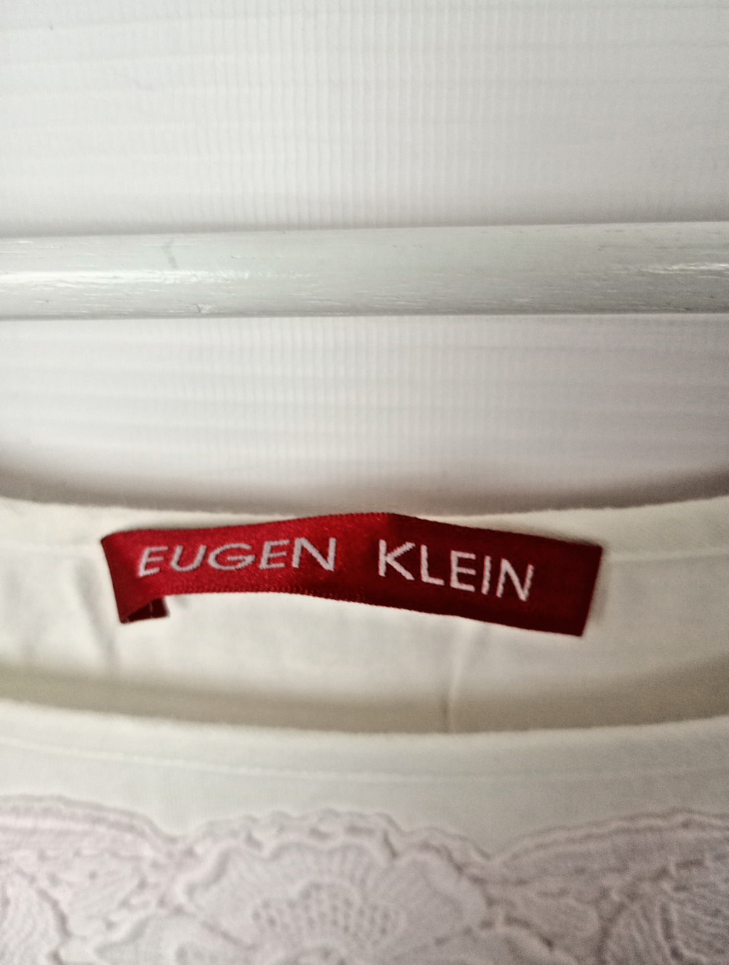 EK8590 Damen Top Weiß Eugen Klein Gr.M1