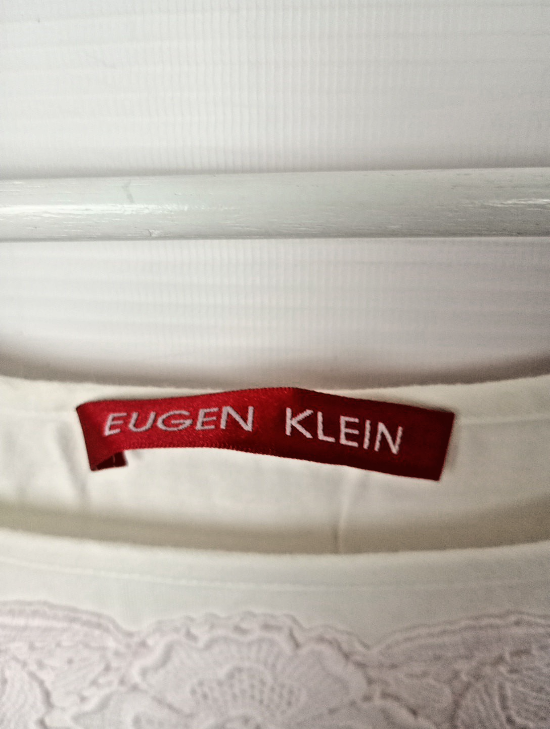 EK8590 Damen Top Weiß Eugen Klein Gr.M1