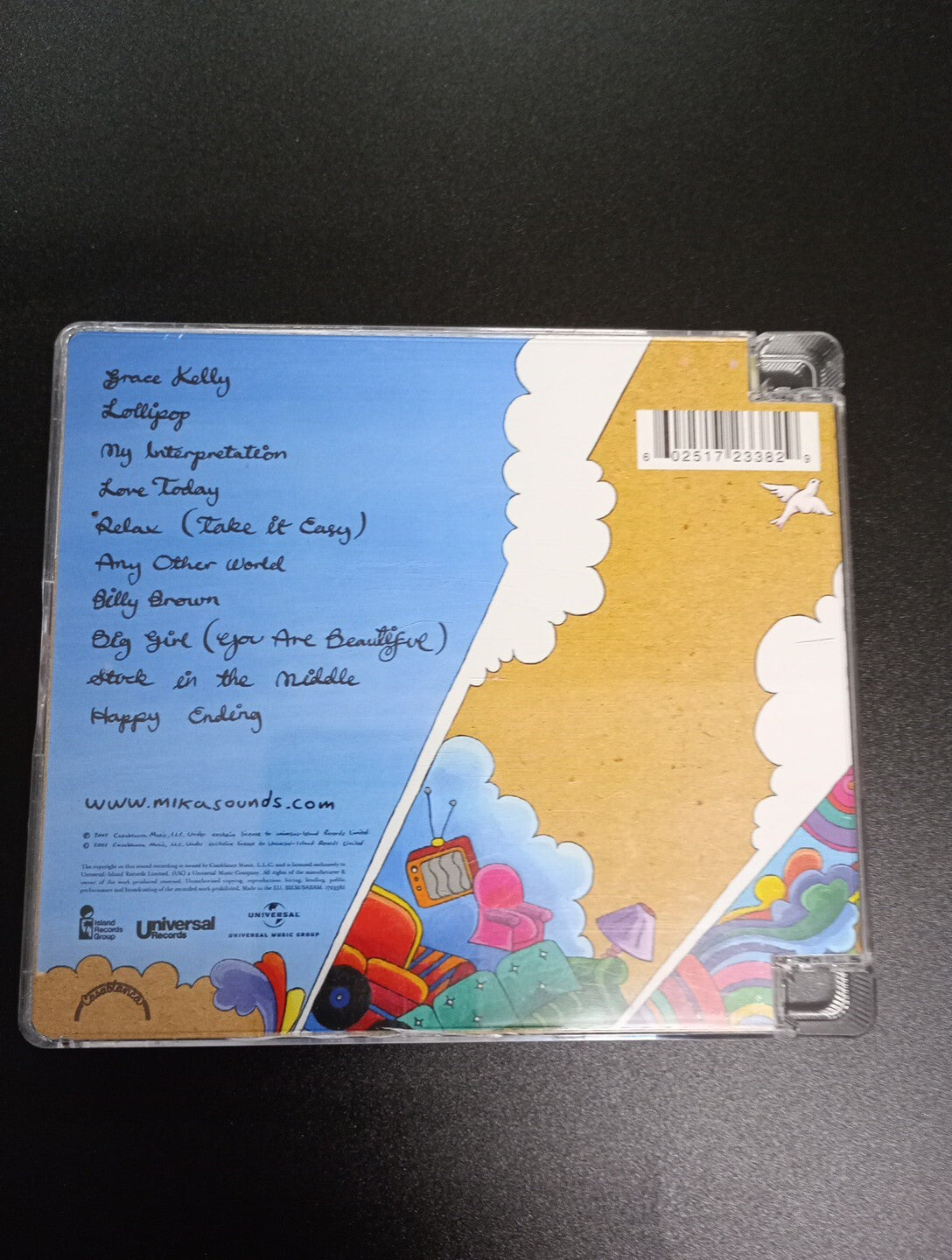 EC 16 CD Mika-Life In Cartoon Motion (Popmusik) (gut) 2181