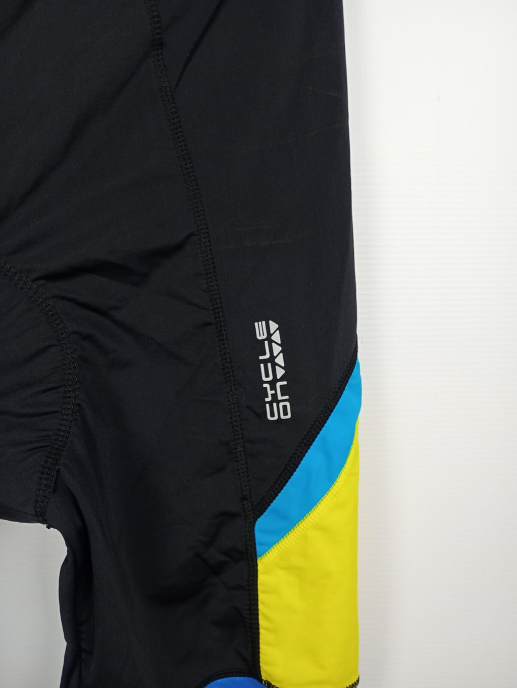 EK5317 Herren Radsport Hose von Crivit, schwarz/blau/gelb, Gr. L (52/54)1