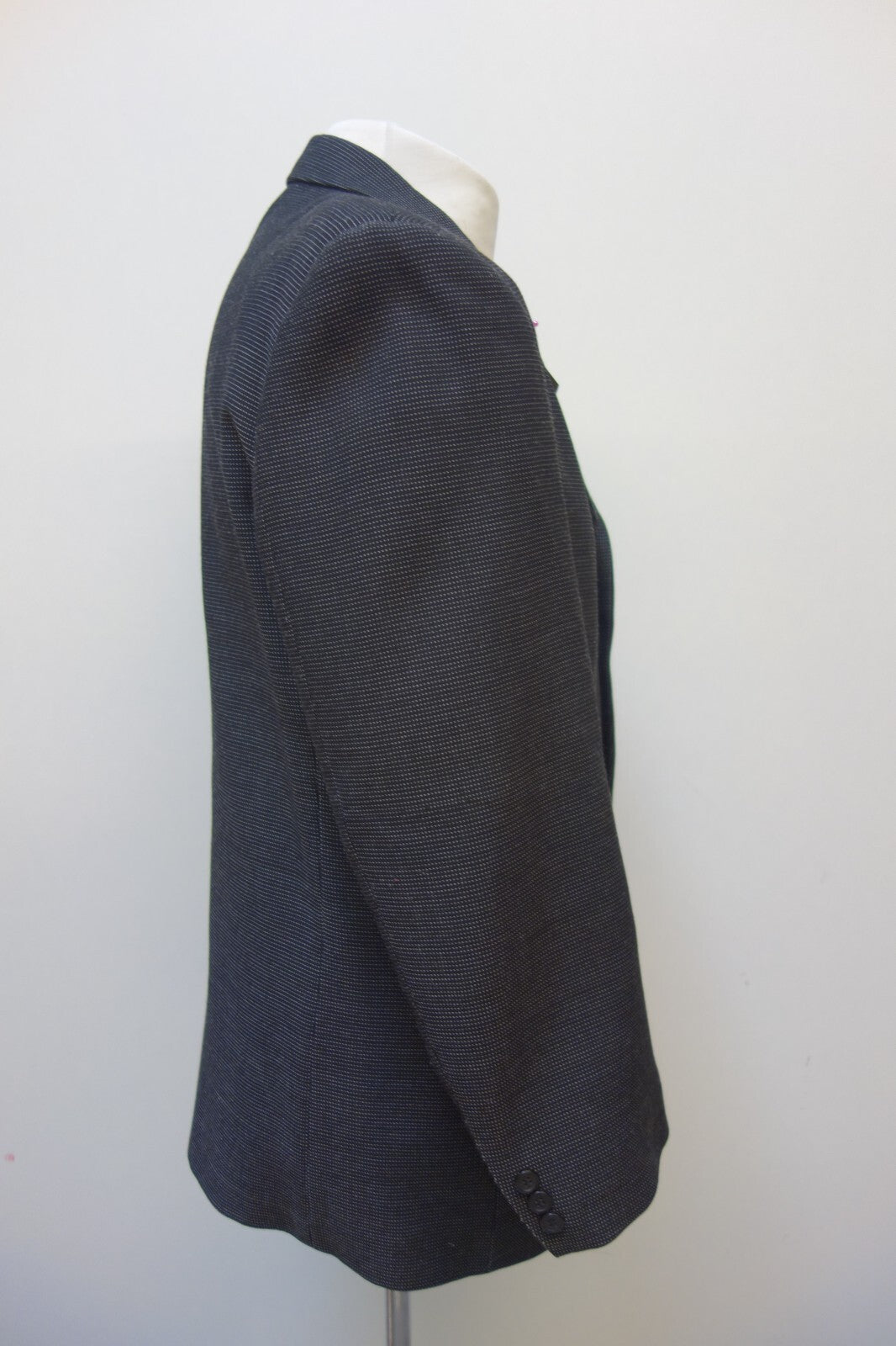 EK3573 Herren Anzug von Rian Rucci, schwarz mit Nadelstreifen, gr. 483