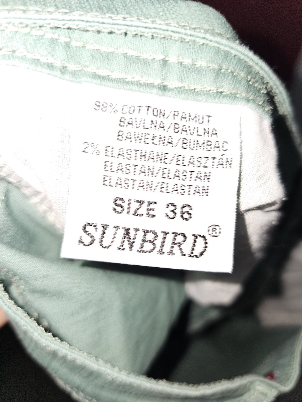 EK8622 Damen Jeans von Sunbird, Grün, Gr. 365