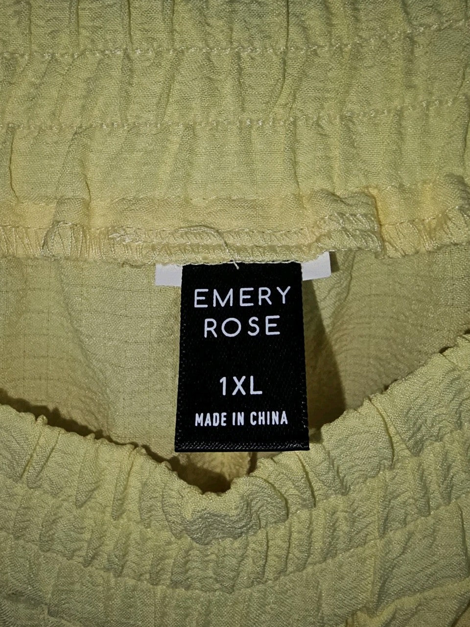 EK879 Damen Hose von Emery Rose, gelb, Gr.XL3