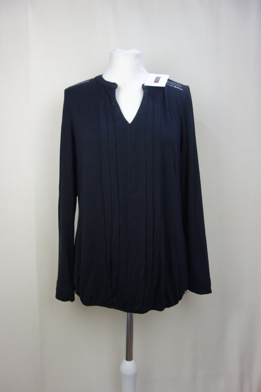 EK1171 Damen Bluse von P, schwarz, Gr.360
