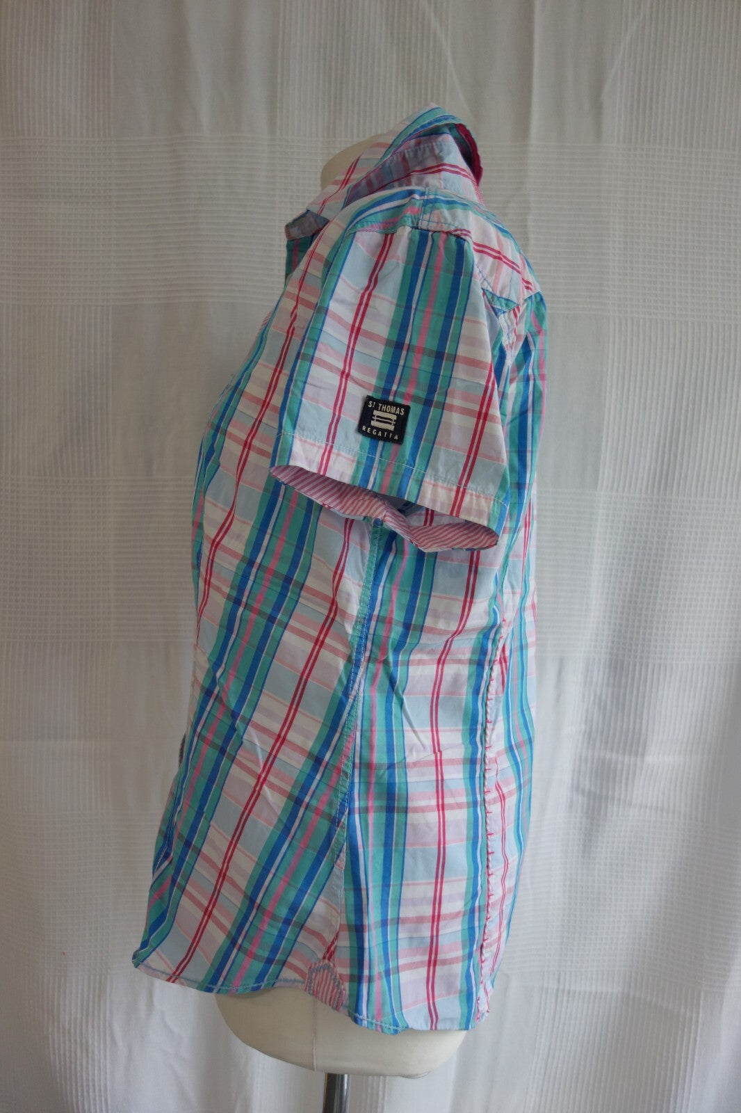EK4307 Damen Bluse von Gaatra, blau-pink, Gr. XL3