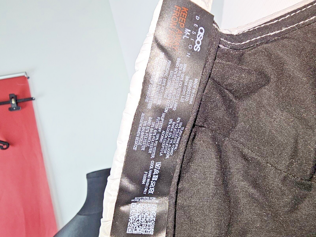 EK2167 Herren Mütze von Asos, Grau, Gr.M-L3