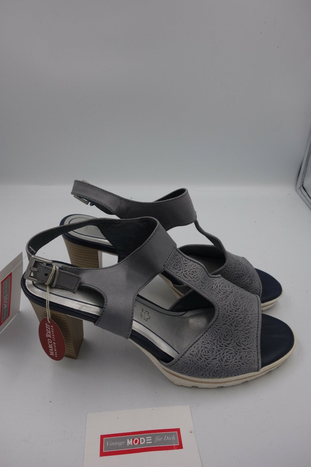 ES0267 Damen Sandaletten von Marco Tozzi, hellblau, 403