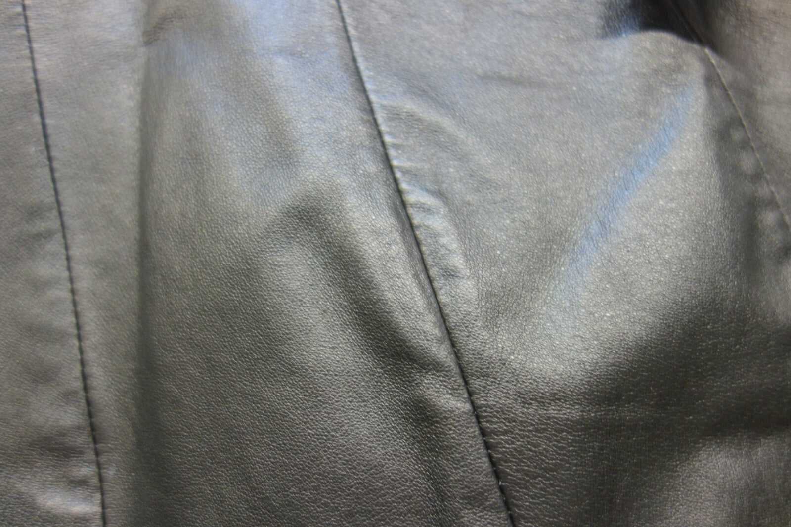 EK1125 Damen Lederrock von vero Moda, schwarz, Gr. S2