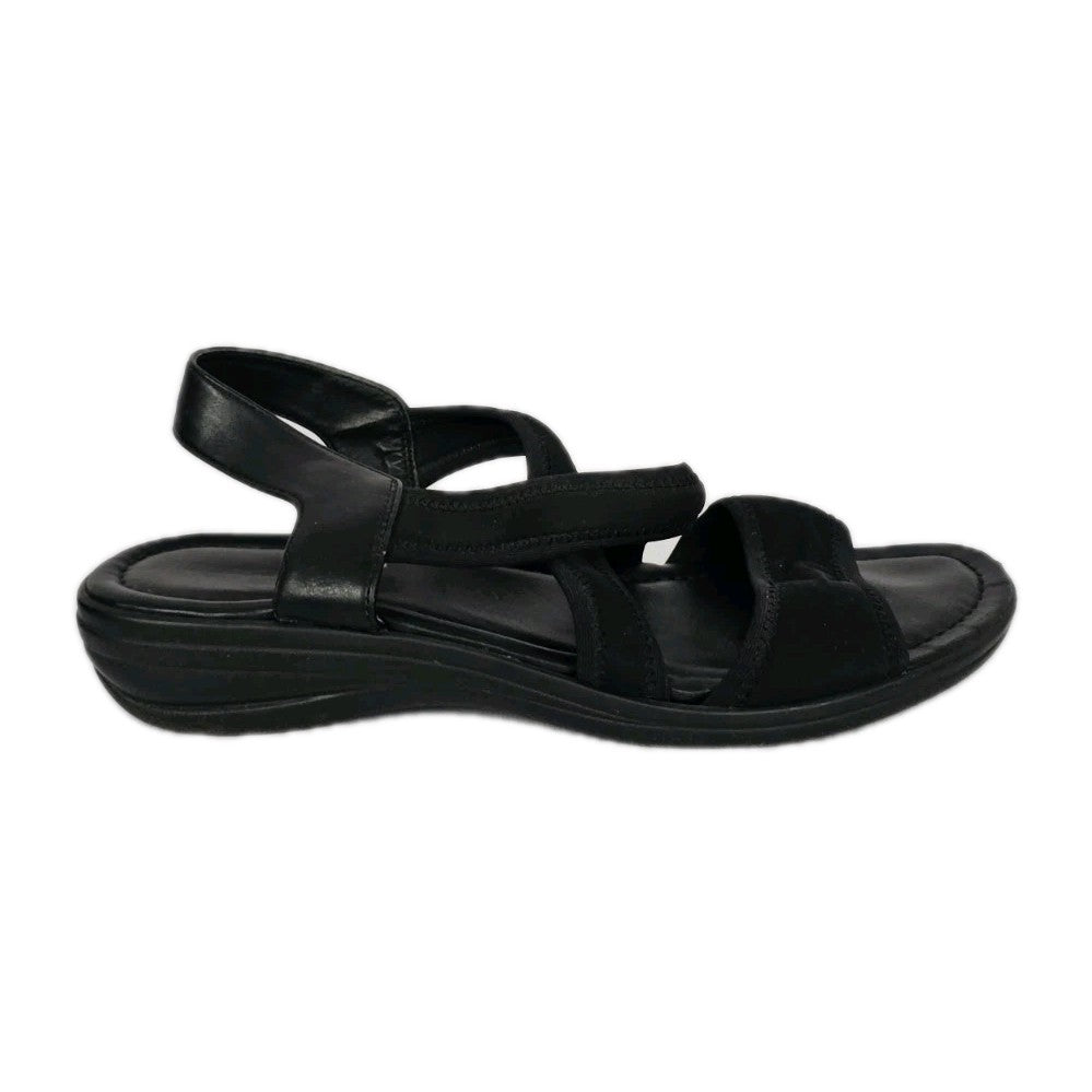 ES891 Damen Sandalen, Schwarz, Gr. 414