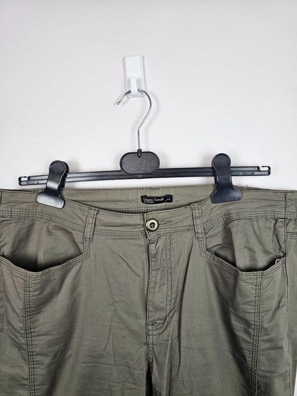 EK6409 Damen Stoffhose von Laura Torelli, Braun, Gr.:441