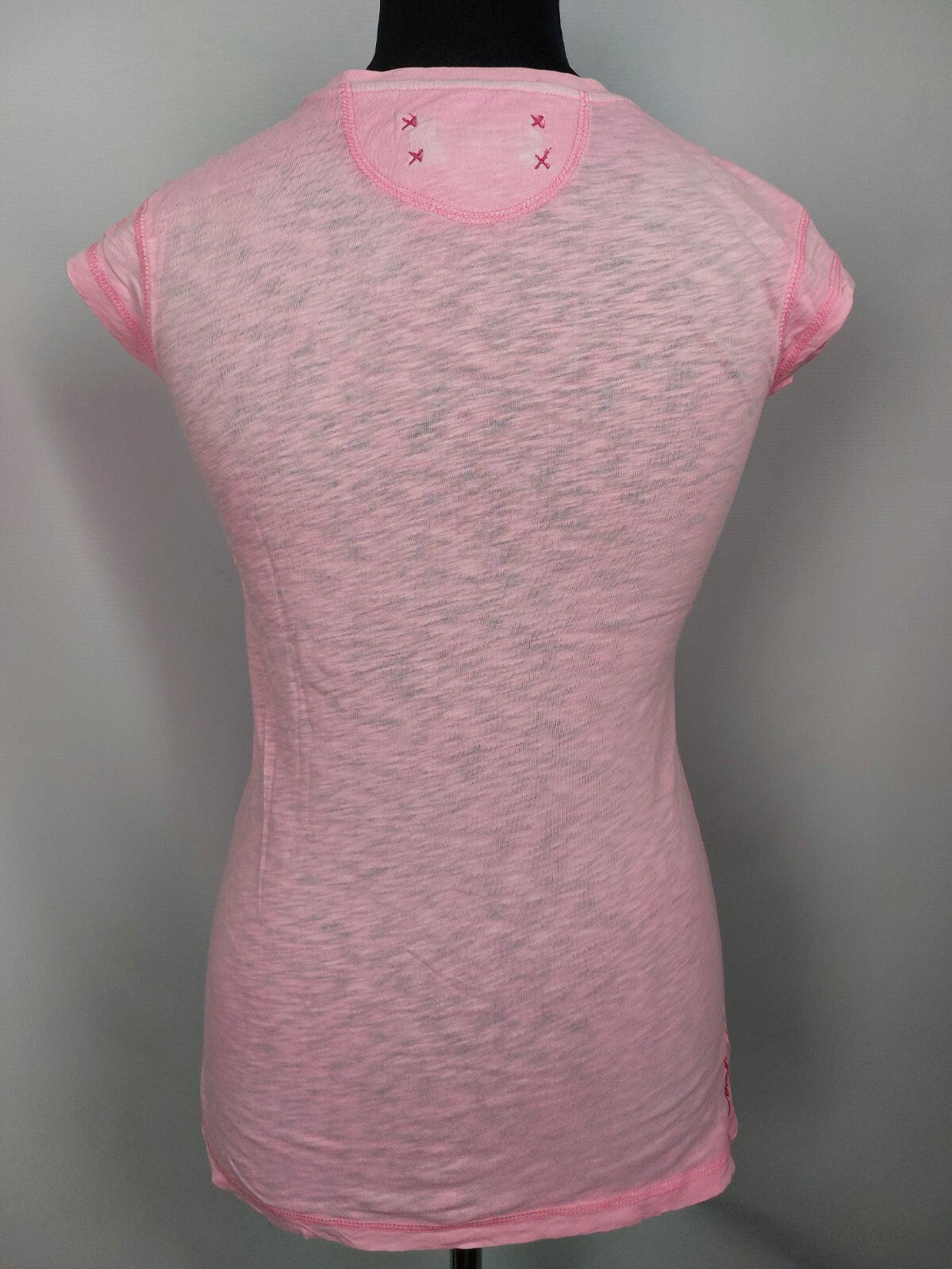 EK4836 Damen T-Shirt von Garcia, rosa, Gr. L (fällt kleiner aus)4
