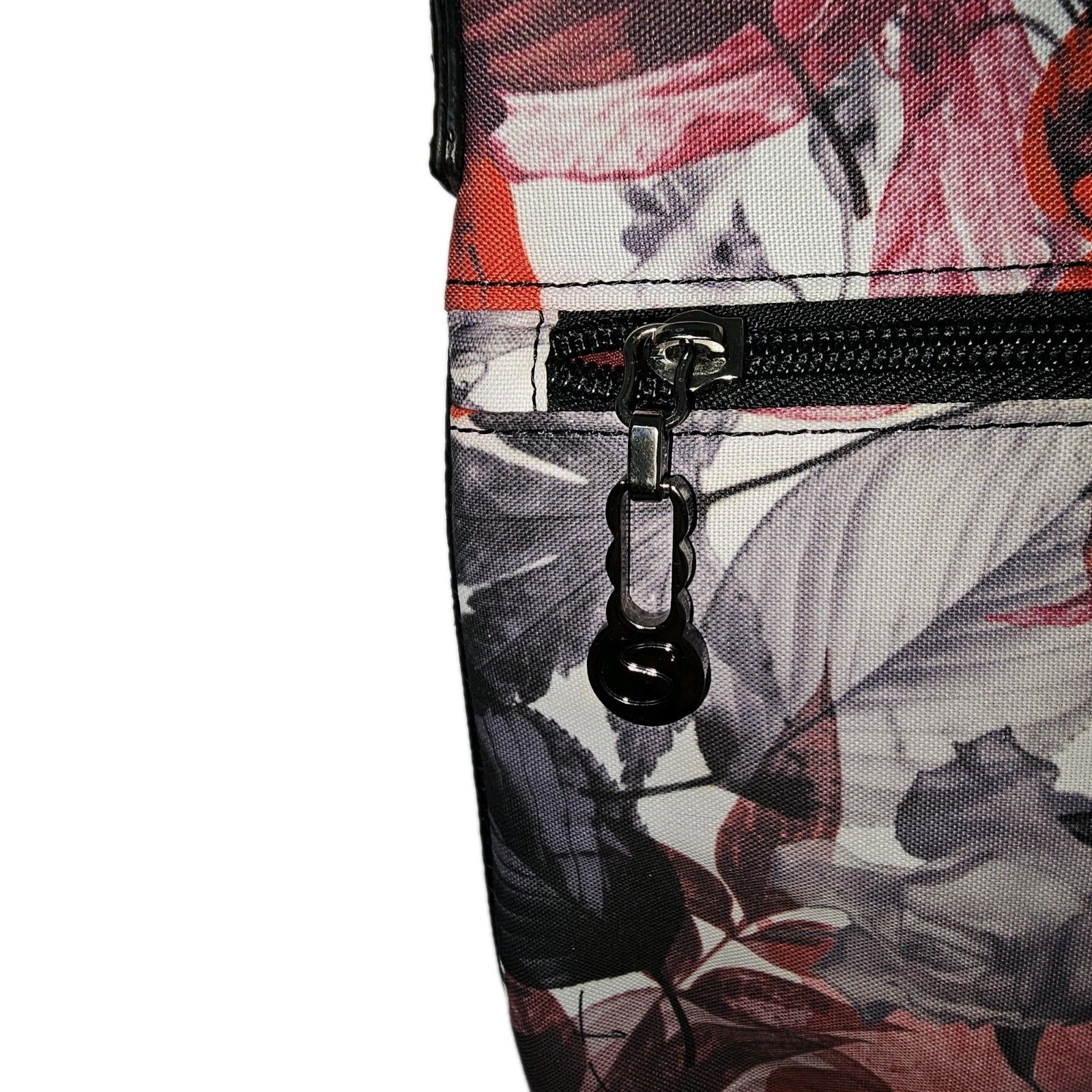 EK8529 Damen Tasche von Skpat, rot mit Blumenmuster, kleine Umhängetasche2