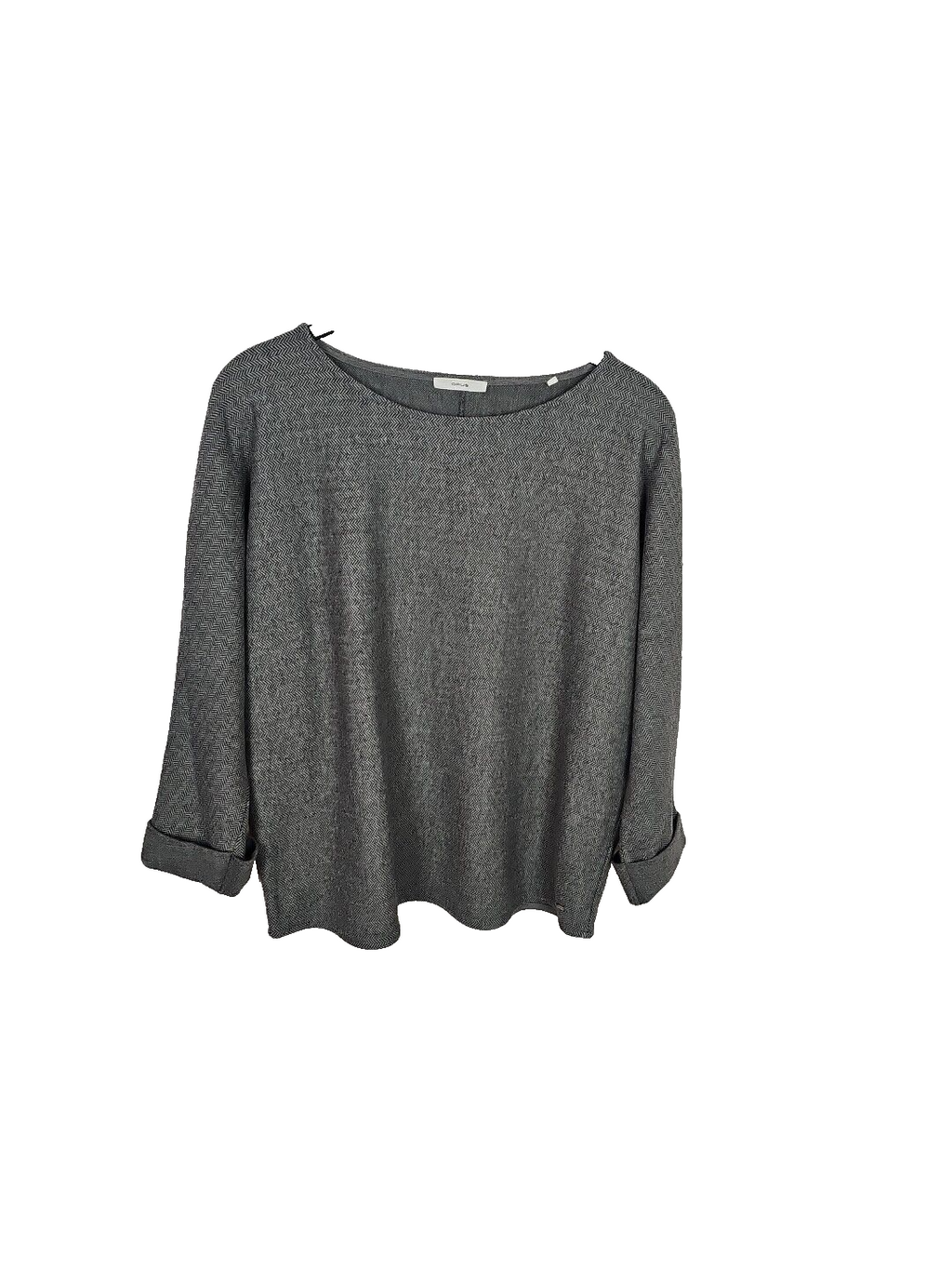 EK622 OPUS  Ganya Pullover/Strickpullover  Feinstrick grau Langarm GR. 42 0