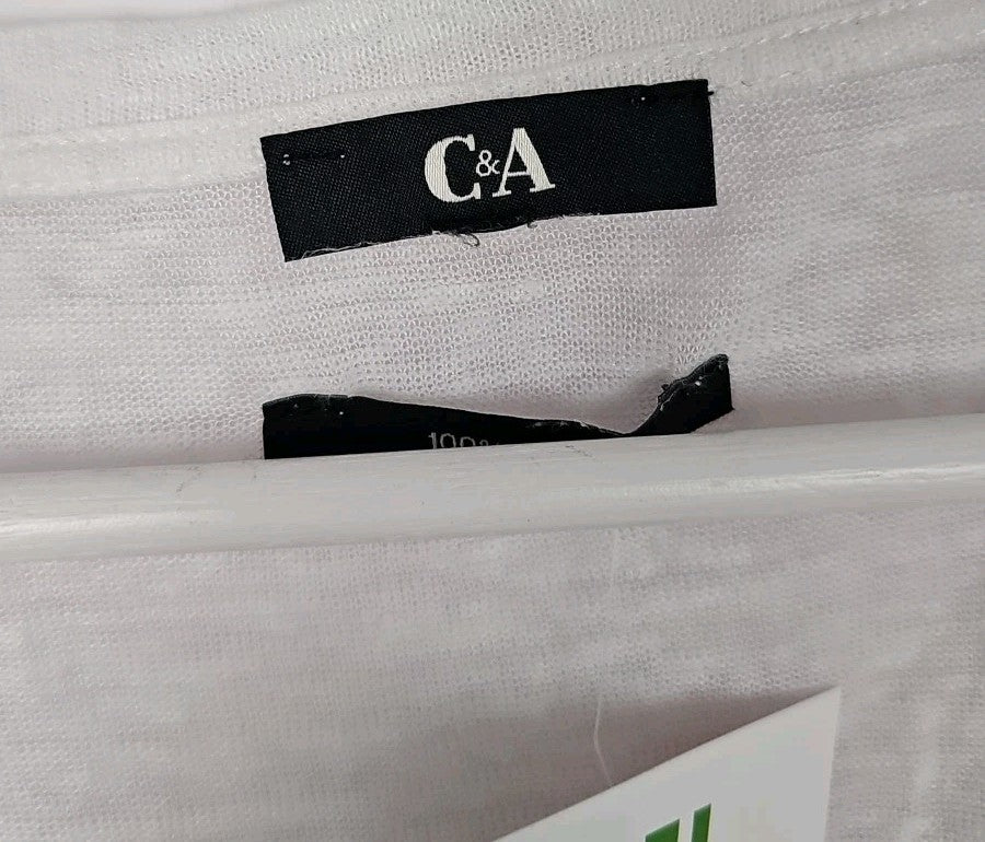EK9154 Damenshirt C&A Weiß Gr.M1