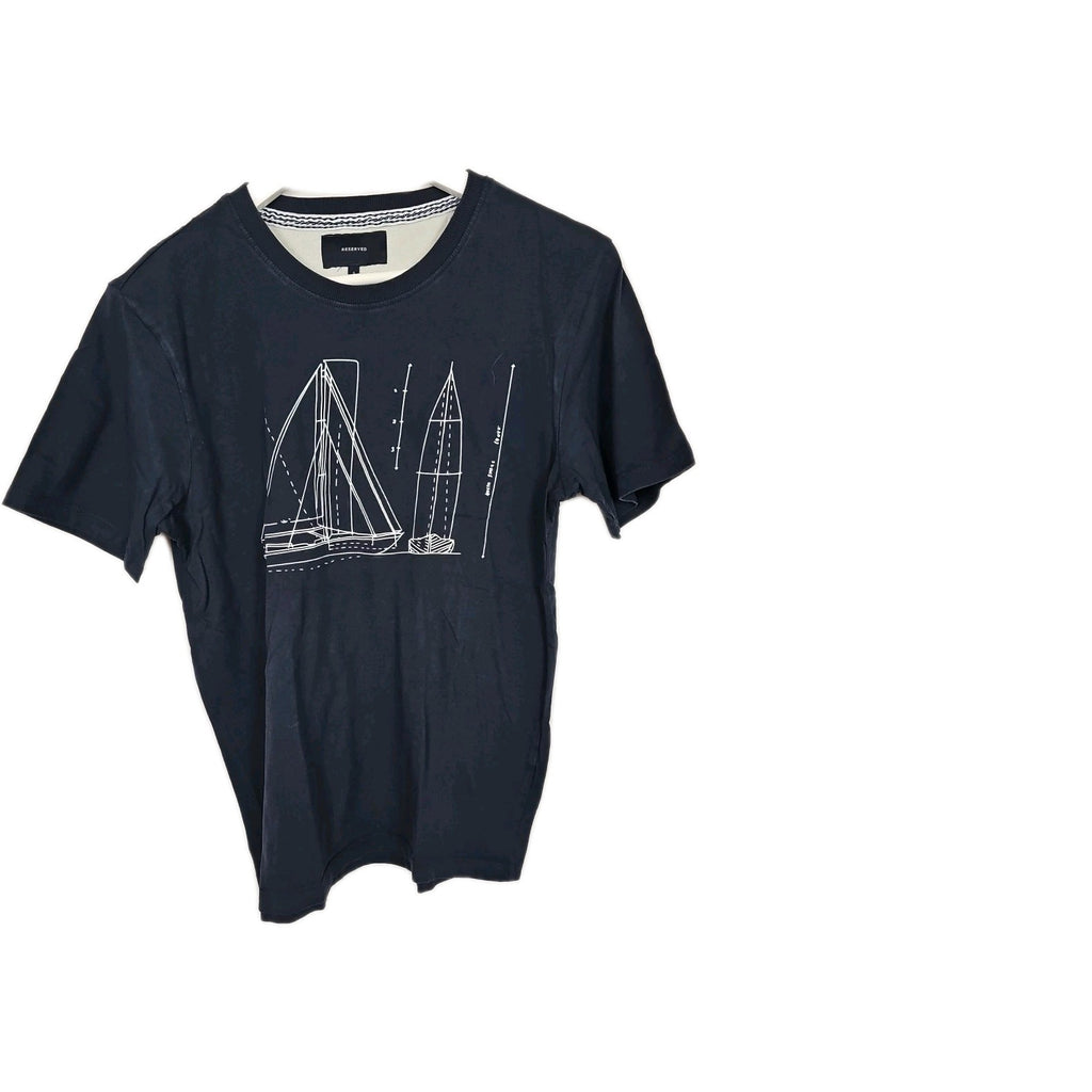 EK9775 Damen T-Shirt Reservd Gr.S Blau0