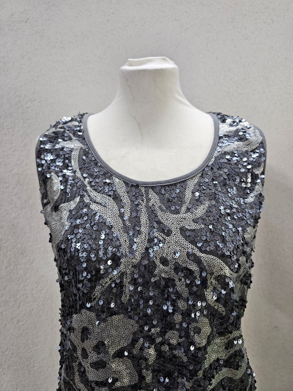 EK1596 Damen Trägershirt von Erfo, grau, Gr.381
