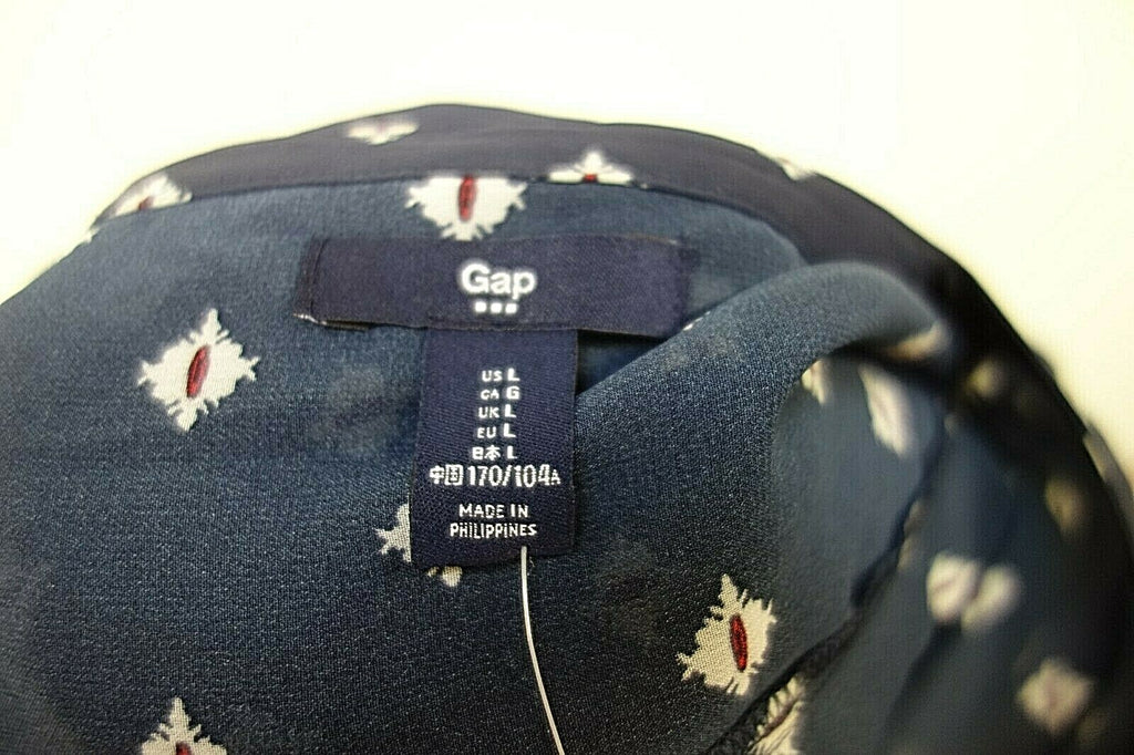 EK0913 Damen Bluse von Gap, blau, L5