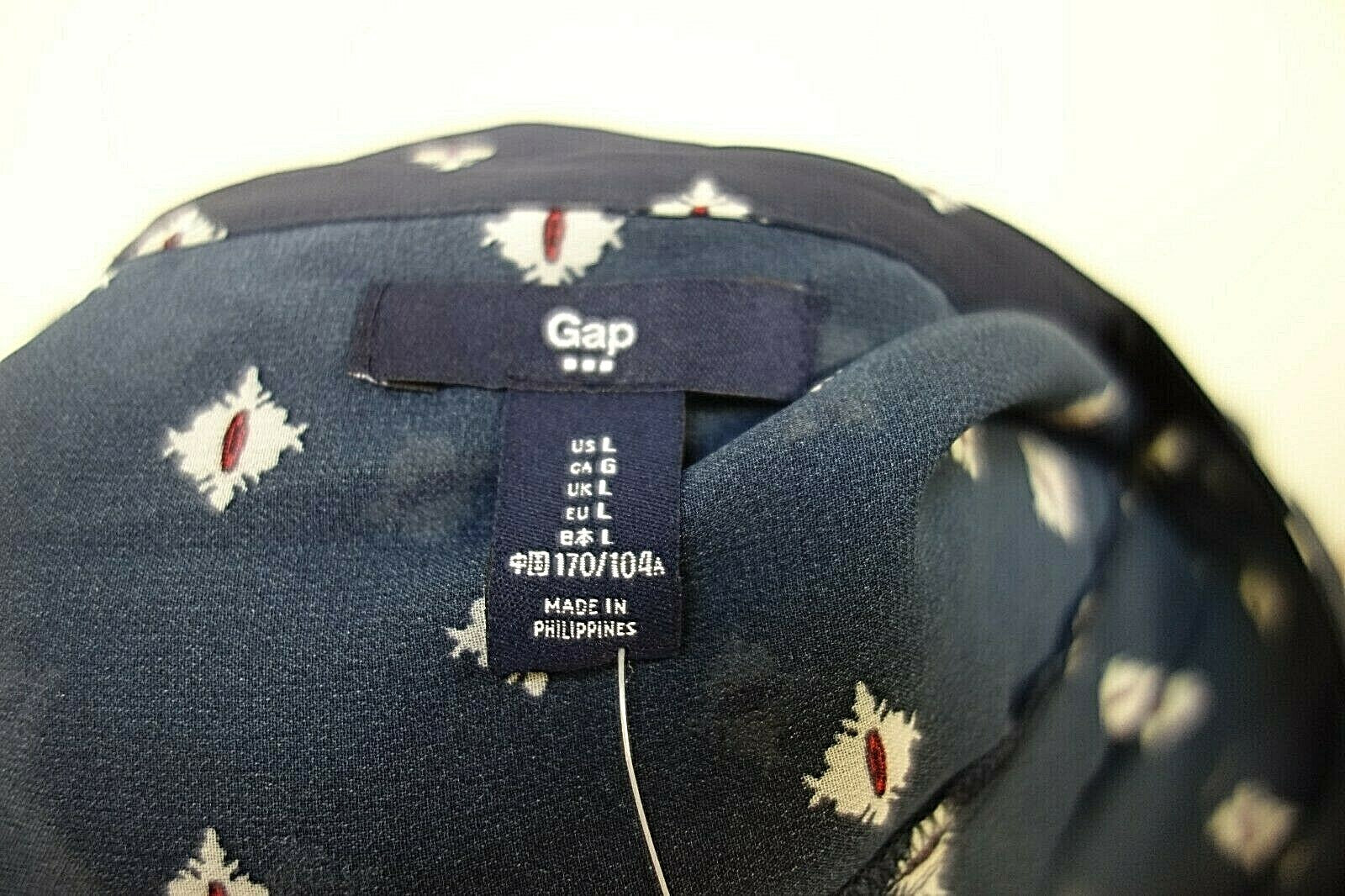 EK0913 Damen Bluse von Gap, blau, L5
