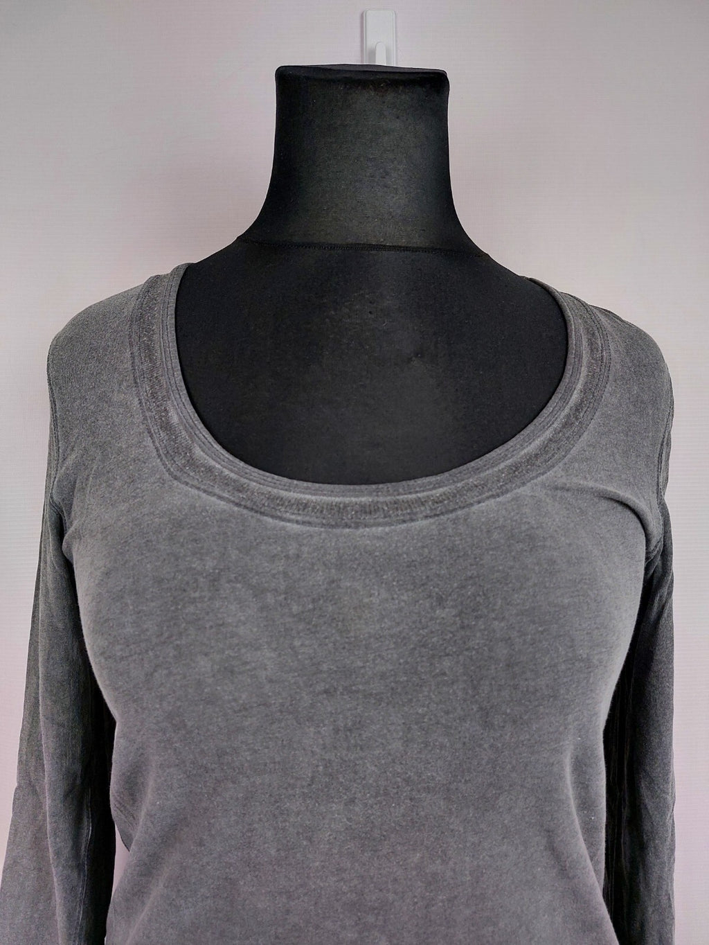 EK1423 Damen Langarmshirt von Nile, grau, Gr.L4