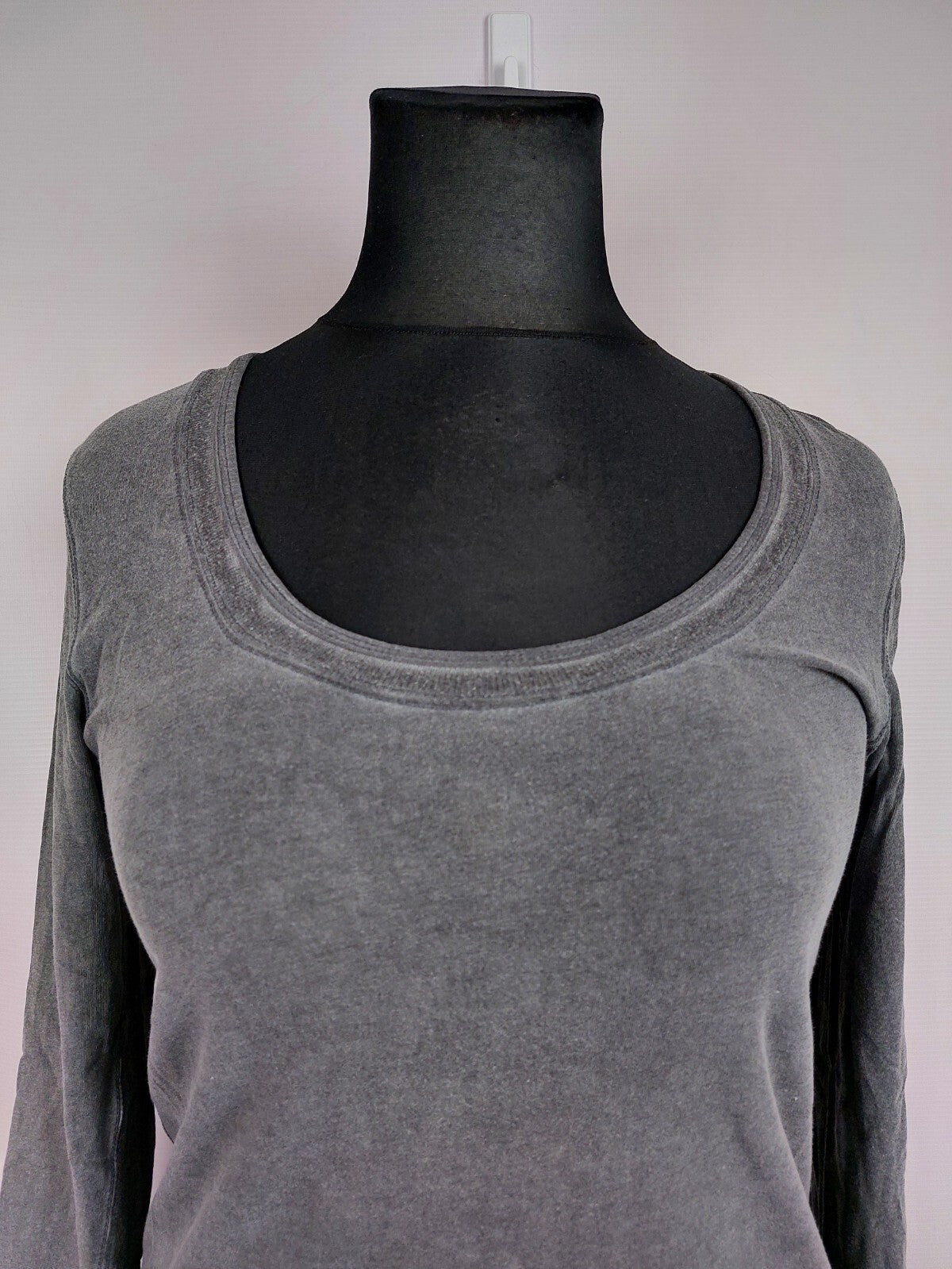 EK1423 Damen Langarmshirt von Nile, grau, Gr.L4