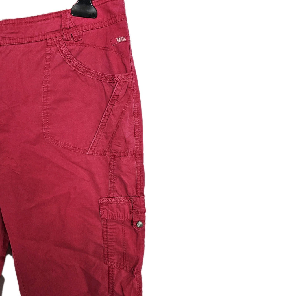 EK8447 Damen 3/4 Hose von Cecil, pink, Gr.321
